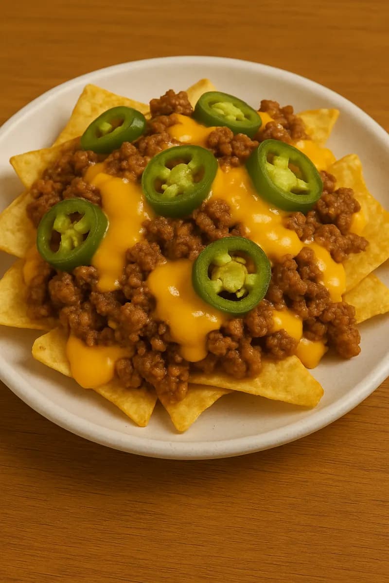 Saul’s Sloppy Nachos